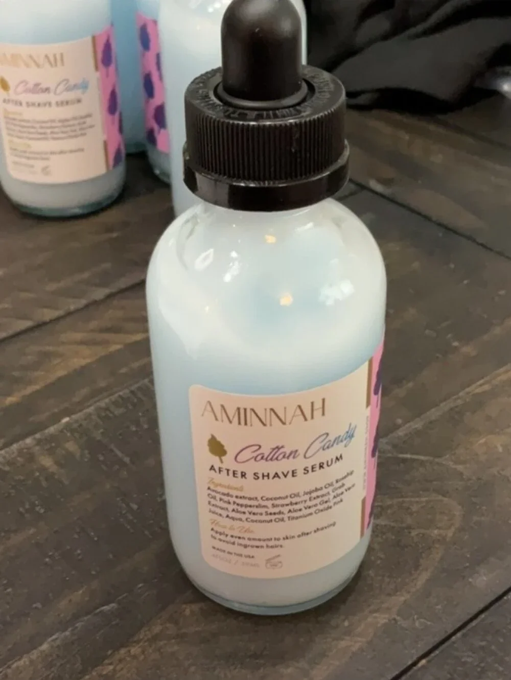Aminnah-Cotton Candy After Shave Serum —🩵💜